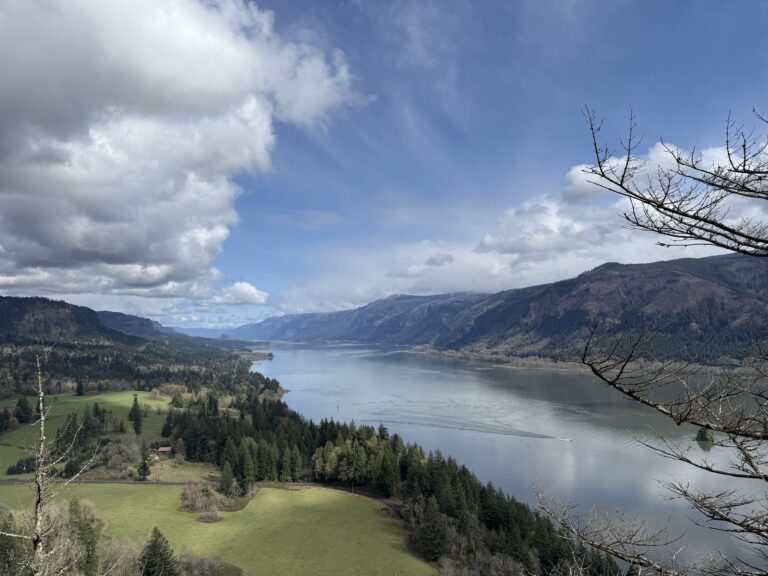 Columbia Gorge Lookout Photo